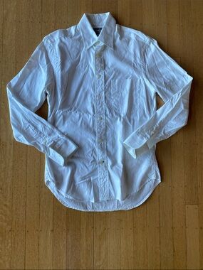 Gitman Bros, Men's White Vintage Oxford, Small